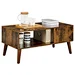 solid wood coffee table