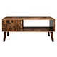 solid wood coffee table