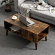 solid wood coffee table
