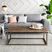 The luxury modern coffee tables, with its heaviness and stability, gives people a strong sense of peace of mind, as if all restlessness and irritability can be calmed and comforted in front of it.