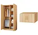 A seemingly ordinary two door wardrobe with drawers plays an extraordinary role. It stores my secrets and showcases my style. Every visiting friend is attracted by its exquisite design, and it has become a beautiful scenery in my home.
