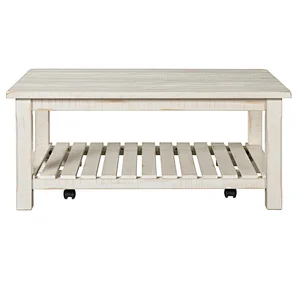 The farmhouse style end tables, with its elegant lines and delicate texture, makes people feel the perfect combination of classical and modern, interweaving time and space.