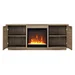 electric fireplace with simulation flame
