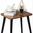 The solid wood coffee table is crafted from high-quality logs, featuring natural and unique textures, solid and durable texture. Its simple design suits various styles, adding natural texture and warm atmosphere to the home.