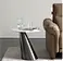 grasscloth console table