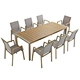 11 piece outdoor dining set