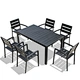modern outdoor dining table
