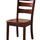 Crafted from premium solid wood, this dining chair features natural wood grain, offering exceptional sturdiness and durability. Its minimalist design complements various home decor styles, providing comfortable support and adding a touch of elegance and w
