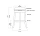 Bar Stools Luxury
Wooden Bar Stool
High Chair For Bar Table
Swivel 29'' Bar Stools