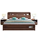 Solid Wood Bunk Bed bedroom Furniture Wooden King Size Bed Double Bed wooden Bed With Storage mango Wooden Bed