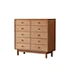 Accent Cabinet Custom Solid Wood Vertical Living Room Furniture Wood Drawer Cabinets Multi-drawer Storage Cabinets Customized New Trendy Industrial Style Living Room Wooden Chest Of Drawers Storage Cabinet For Home Decor