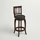 Modern Wooden Seat Back High Chairs Hotel Furniture Luxury Wood Bar Stools For Bar Table Kitchen