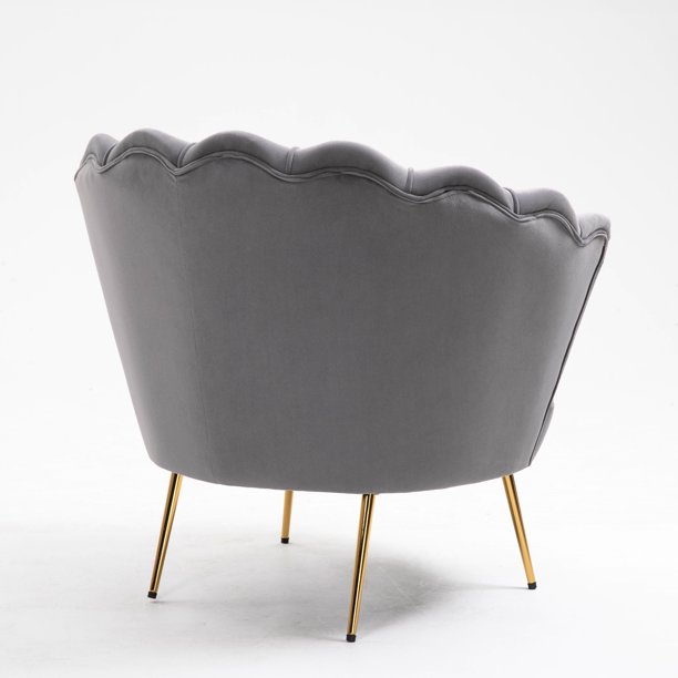 Vanity stool in modern bedroom