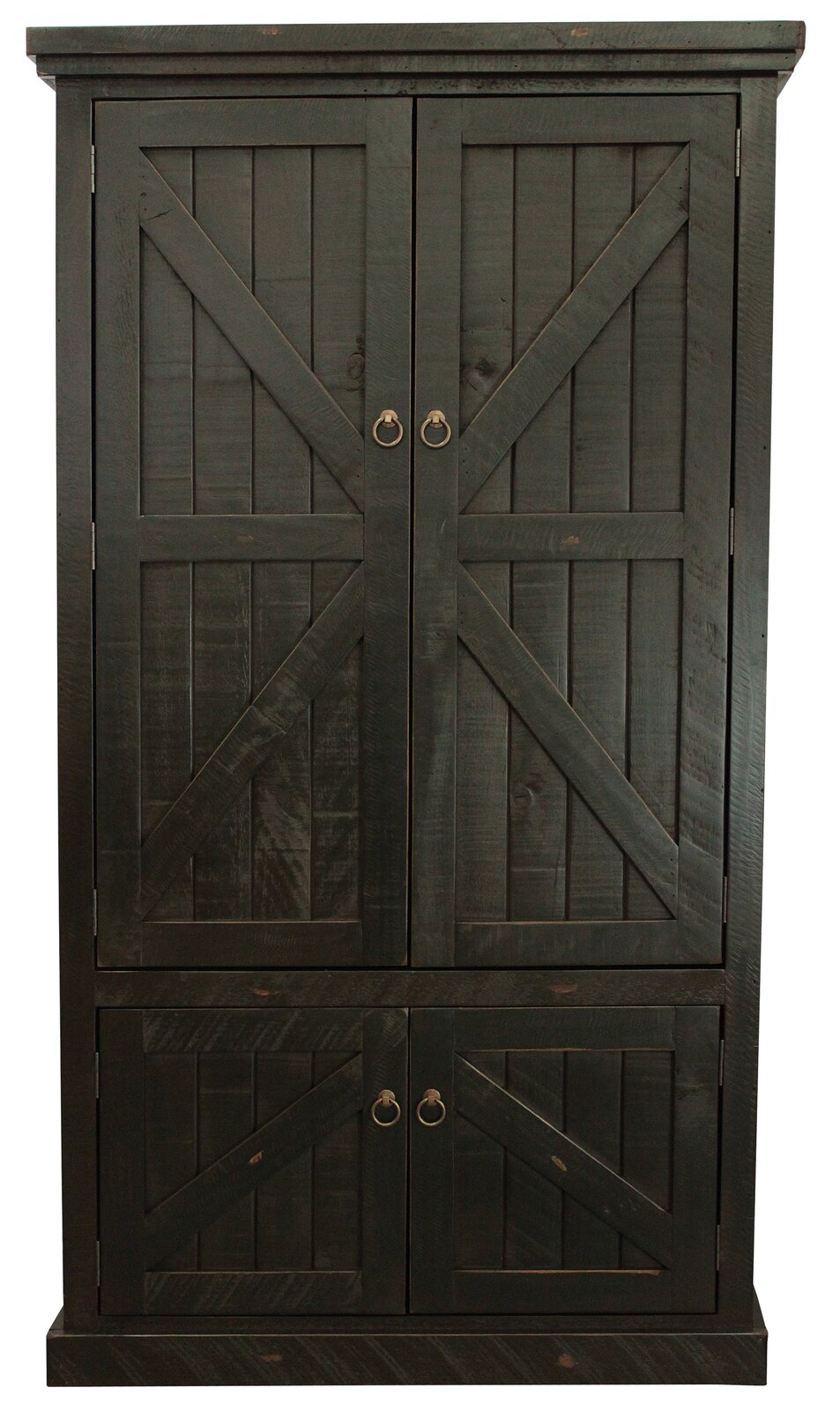 Wardrobe interior with drawers and hanging space