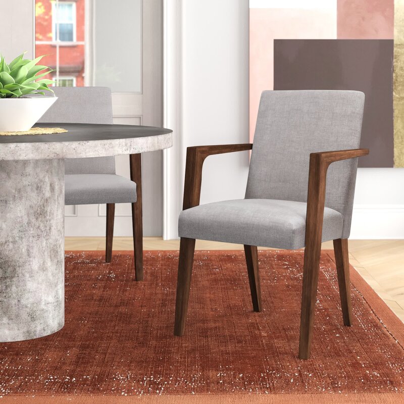commercial dining chair side view