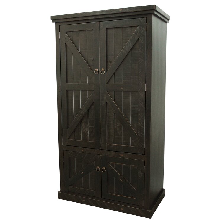 Wardrobe in spacious bedroom
