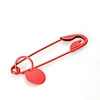 High quality clothes decorative red painted 138mm large heavy duty safety pin