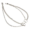 Iron Double layer pants chain
