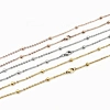 18k gold plated bead chain