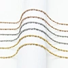 With lobster clasp and rope clamp