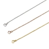 with lobster clasp and rope clamp
