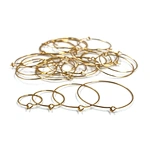 18K Gold Earrings Hoop