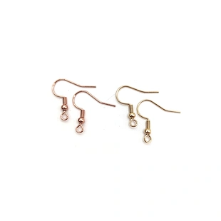 gold fish earring hooks