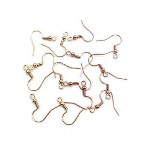gold fish earring hooks