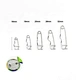 high quality brooch pin backs