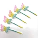 mini butterfly hair clip
