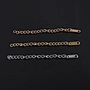 stainless steel neckace extender chain
jewelry chain extender
chain extender
