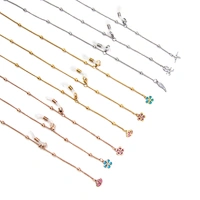 Gold Plated Eyeglass Strap
