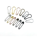 black safety pin