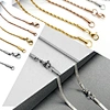 wire rope thread caps for necklace
