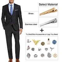 customzation tie clips manufacturer
