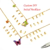 Butterfly Initial Necklace custom