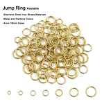 brass Open Jump Ring