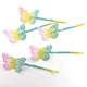 mini butterfly hair clip