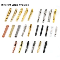Solid Brass Men's Necktie Clips