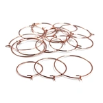 Big Circle Ear Wire Hoops