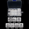 clear resin earring posts