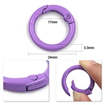colored metal O rings