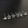 plastic earrings post
Rubber Earring Backs 
Soft Clear Earring Backings for Studs 
Hypoallergenic Silicone Earrings Backs 
Stopper Replacement for Women
hypoallergenic earring post
earring blank pins