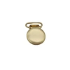 pacifier clips custom
matte gold suspender clips
15mm round metal suspender clips