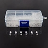 clear resin earring posts