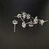 plastic earrings post
Rubber Earring Backs 
Soft Clear Earring Backings for Studs 
Hypoallergenic Silicone Earrings Backs 
Stopper Replacement for Women
hypoallergenic earring post
earring blank pins