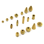 Solid brass bead
