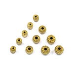 Solid brass bead