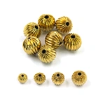 Solid brass spacer bead