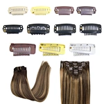 6/8/9/10-Teeth Stainless Steel Hair Extension Clip